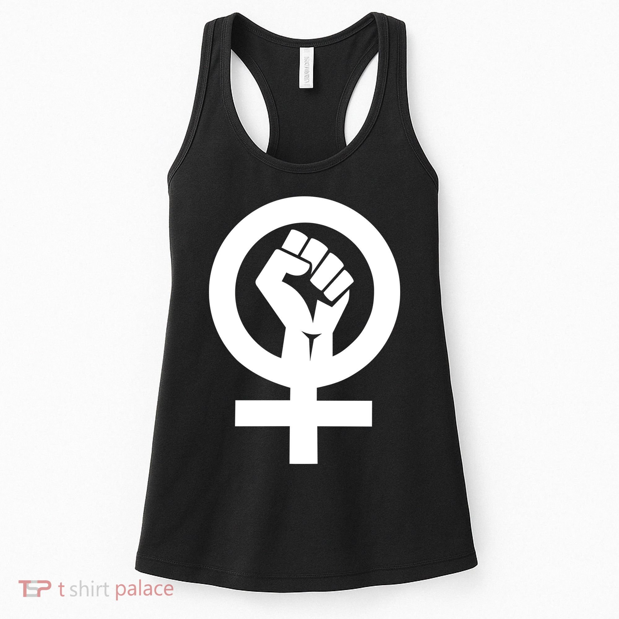 Feminist Womens Rights Feminism Symbol Women's Tank Top