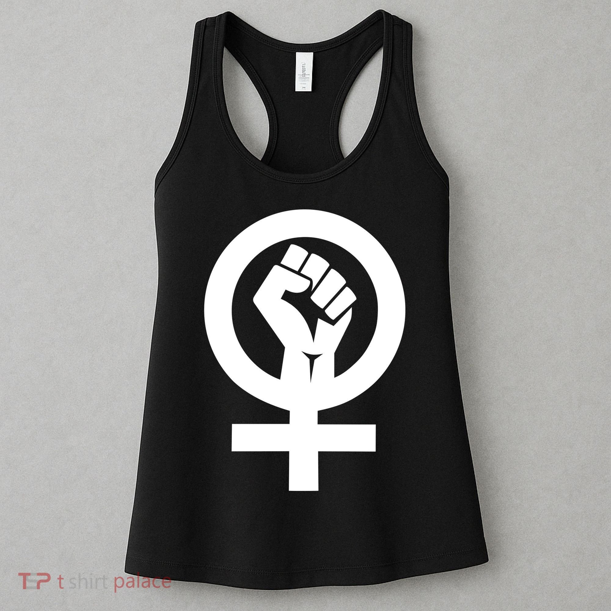 Feminist Womens Rights Feminism Symbol Women's Tank Top