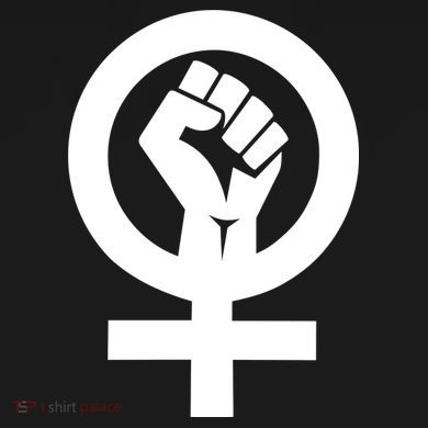 Feminist Womens Rights Feminism Symbol Women's Perfect Tri Rocker Tank