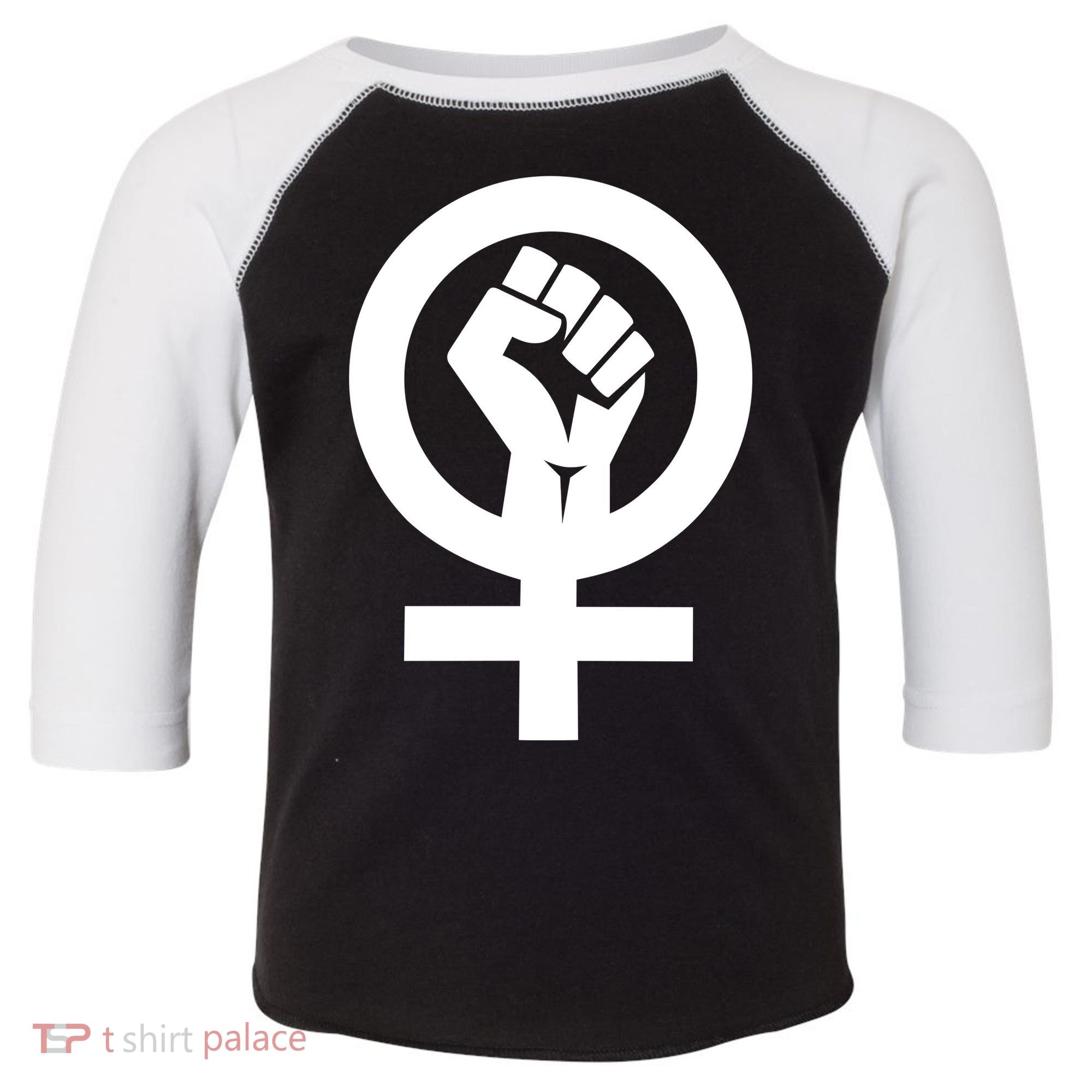 Feminist Womens Rights Feminism Symbol Toddler Fine Jersey T-Shirt