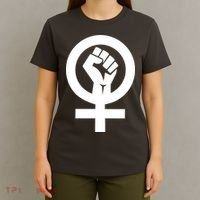 Feminist Womens Rights Feminism Symbol T-Shirt thumb 4