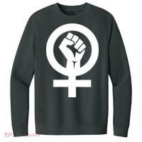 Feminist Womens Rights Feminism Symbol V.I.T. Fleece Crew Sweatshirt thumb 0
