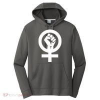 Feminist Womens Rights Feminism Symbol Performance Fleece Hoodie thumb 0