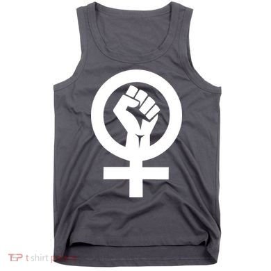Feminist Womens Rights Feminism Symbol Tank Top