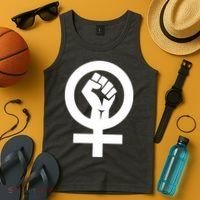 Feminist Womens Rights Feminism Symbol Tank Top thumb 4