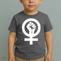 Feminist Womens Rights Feminism Symbol Toddler T-Shirt thumb 2