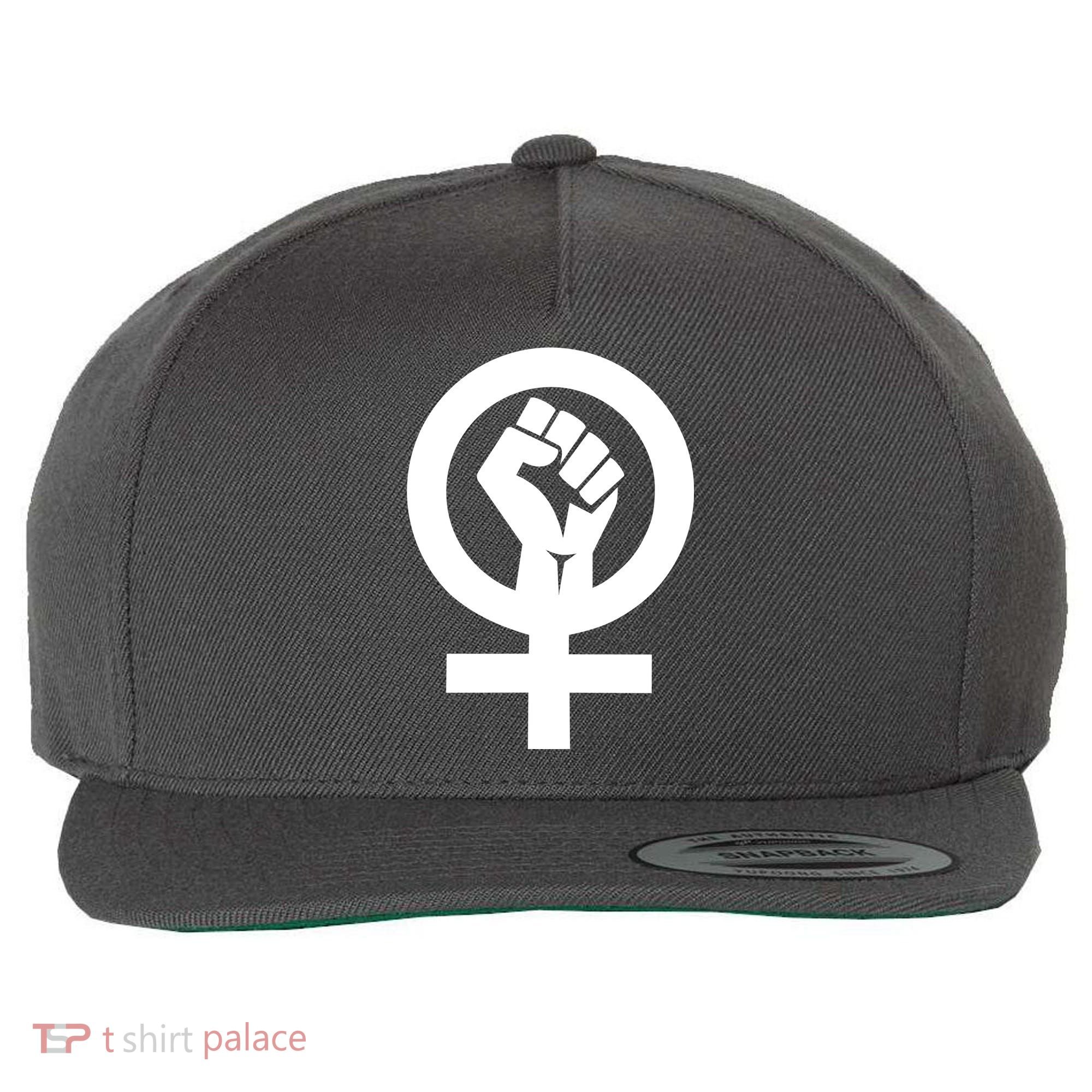 Feminist Womens Rights Feminism Symbol Wool Snapback Cap