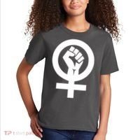 Feminist Womens Rights Feminism Symbol Kids T-Shirt thumb 2