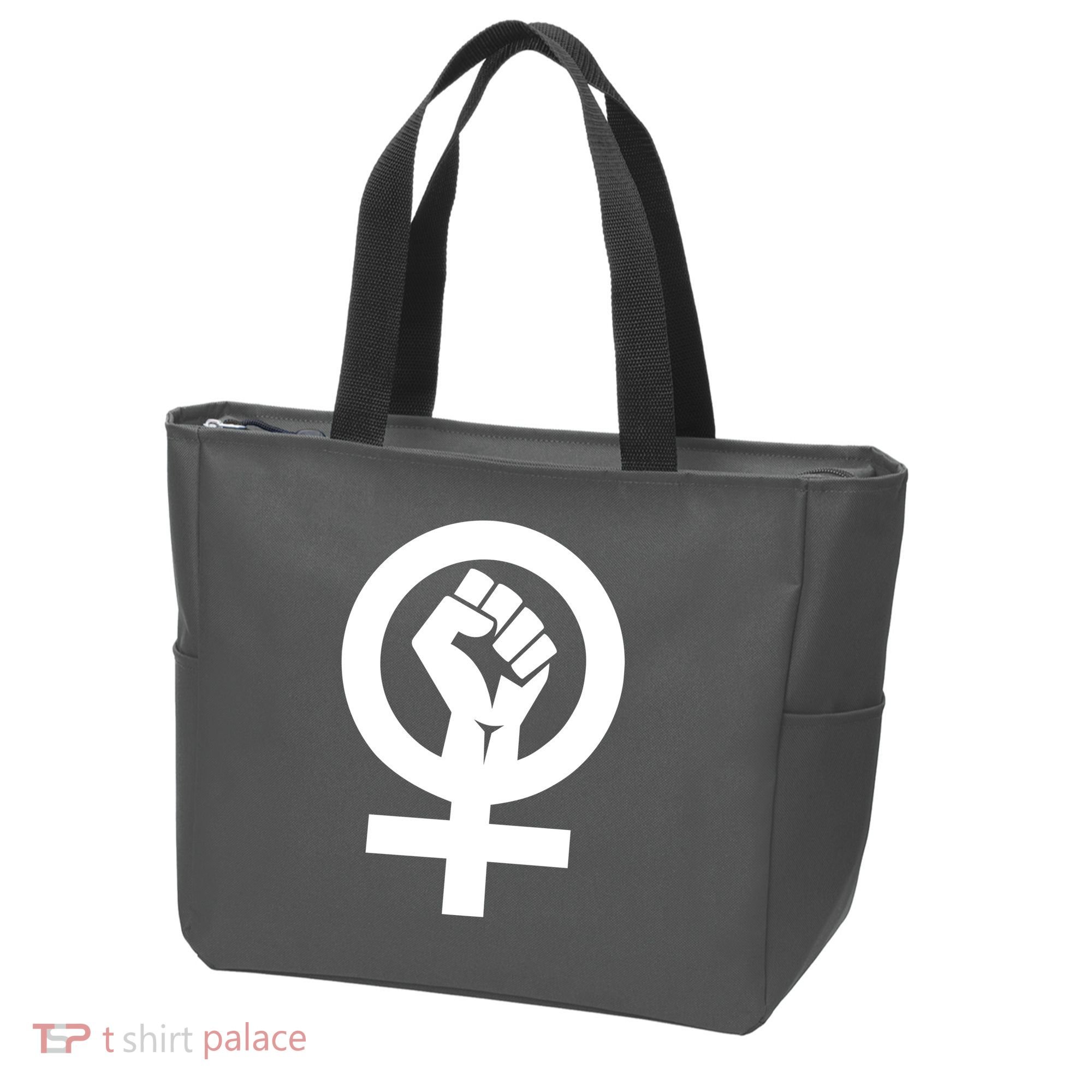 Feminist Womens Rights Feminism Symbol Tote Bag