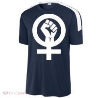 Feminist Womens Rights Feminism Symbol Sport-Tek Competitor United Soccer Jersey thumb 2