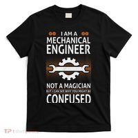 Funny Engineer Not A Magician Mechanical Engineer T-Shirt thumb 0