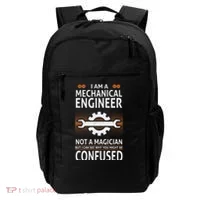 Funny Engineer Not A Magician Mechanical Engineer Backpack thumb 0