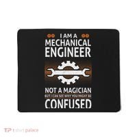 Funny Engineer Not A Magician Mechanical Engineer Mousepad thumb 0