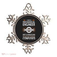 Funny Engineer Not A Magician Mechanical Engineer Ornament thumb 0