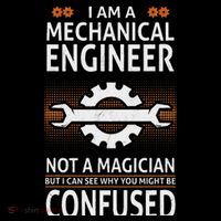 Funny Engineer Not A Magician Mechanical Engineer Tie Dye Hoodie thumb 2