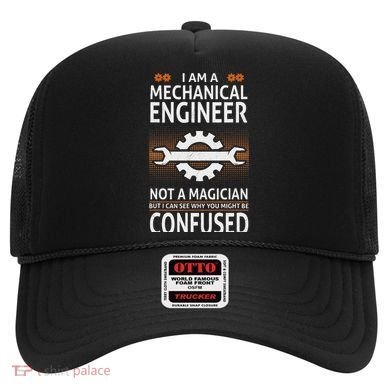 Funny Engineer Not A Magician Mechanical Engineer Hat