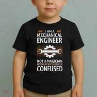 Funny Engineer Not A Magician Mechanical Engineer Toddler T-Shirt thumb 2