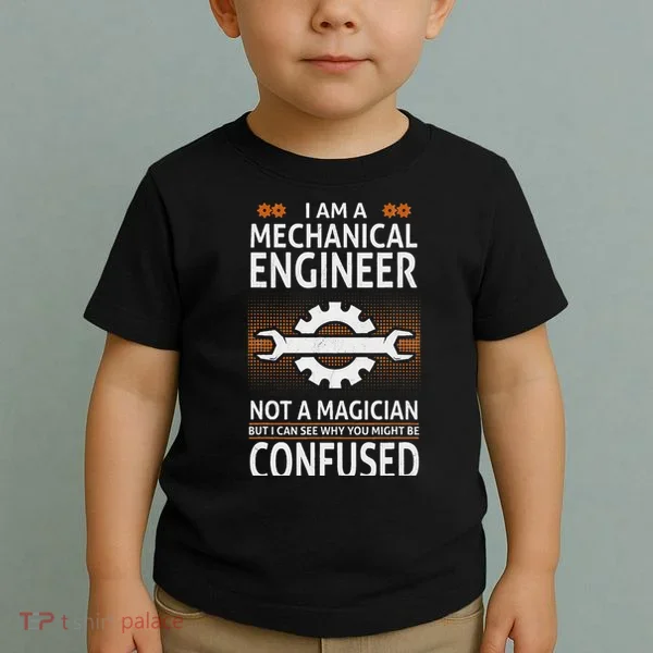 Funny Engineer Not A Magician Mechanical Engineer Toddler T-Shirt