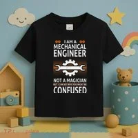 Funny Engineer Not A Magician Mechanical Engineer Toddler T-Shirt thumb 3