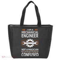 Funny Engineer Not A Magician Mechanical Engineer Tote Bag thumb 0