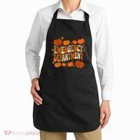 Funny Er Nurse Thanksgiving Emergency Dept Groovy Apron thumb 2