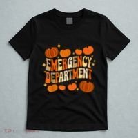 Funny Er Nurse Thanksgiving Emergency Dept Groovy T-Shirt thumb 5