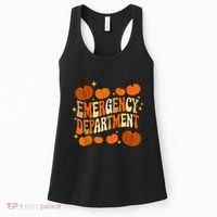 Funny Er Nurse Thanksgiving Emergency Dept Groovy Women's Tank Top thumb 0
