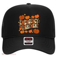 Funny Er Nurse Thanksgiving Emergency Dept Groovy Hat thumb 0
