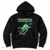 Funny Explanation Of A Chameleon Anatomy Of A Chameleon Hoodie thumb 0