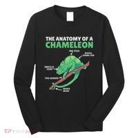 Funny Explanation Of A Chameleon Anatomy Of A Chameleon Long Sleeve Shirt thumb 0