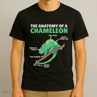 Funny Explanation Of A Chameleon Anatomy Of A Chameleon T-Shirt thumb 3