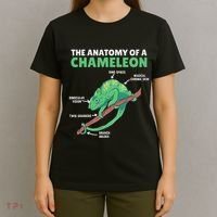 Funny Explanation Of A Chameleon Anatomy Of A Chameleon T-Shirt thumb 4