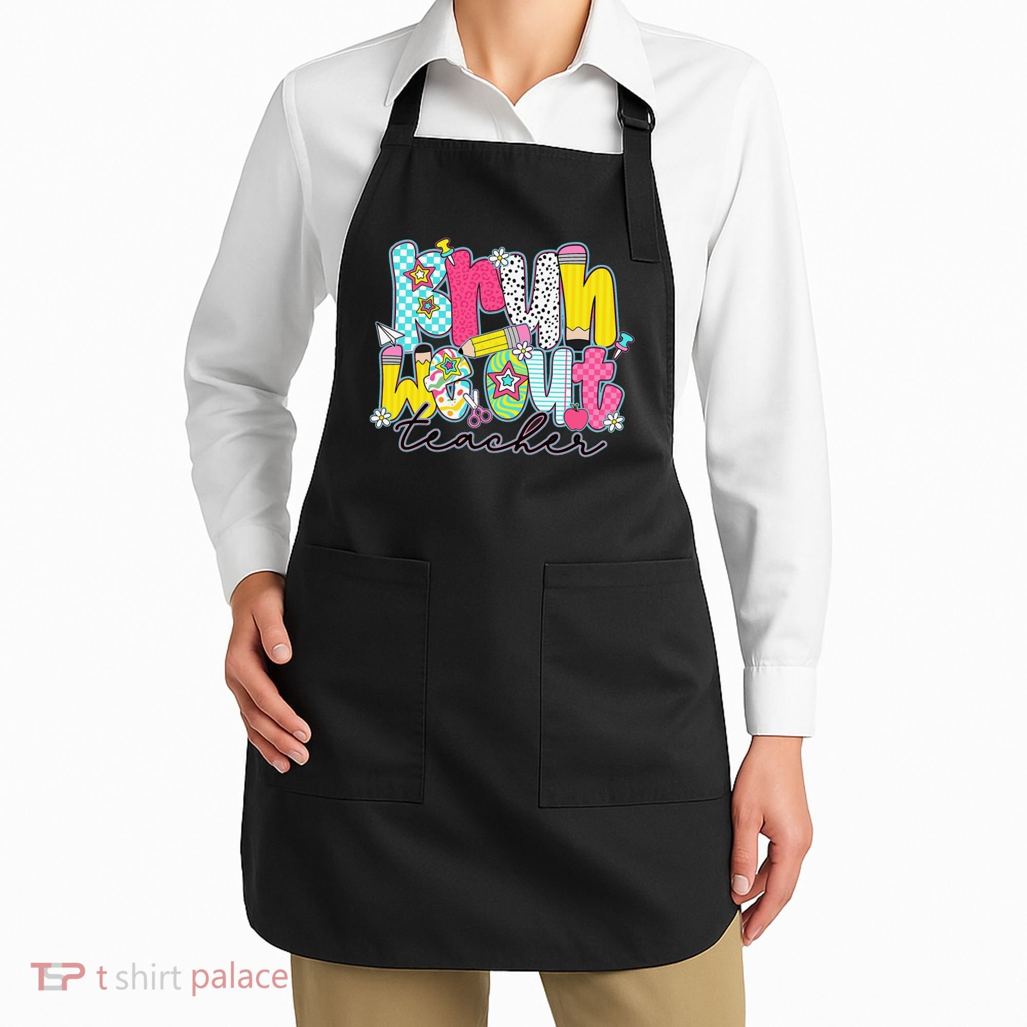 Funny End Of School Year Teacher Summer Bruh We Out Apron