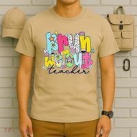 Funny End Of School Year Teacher Summer Bruh We Out T-Shirt thumb 6