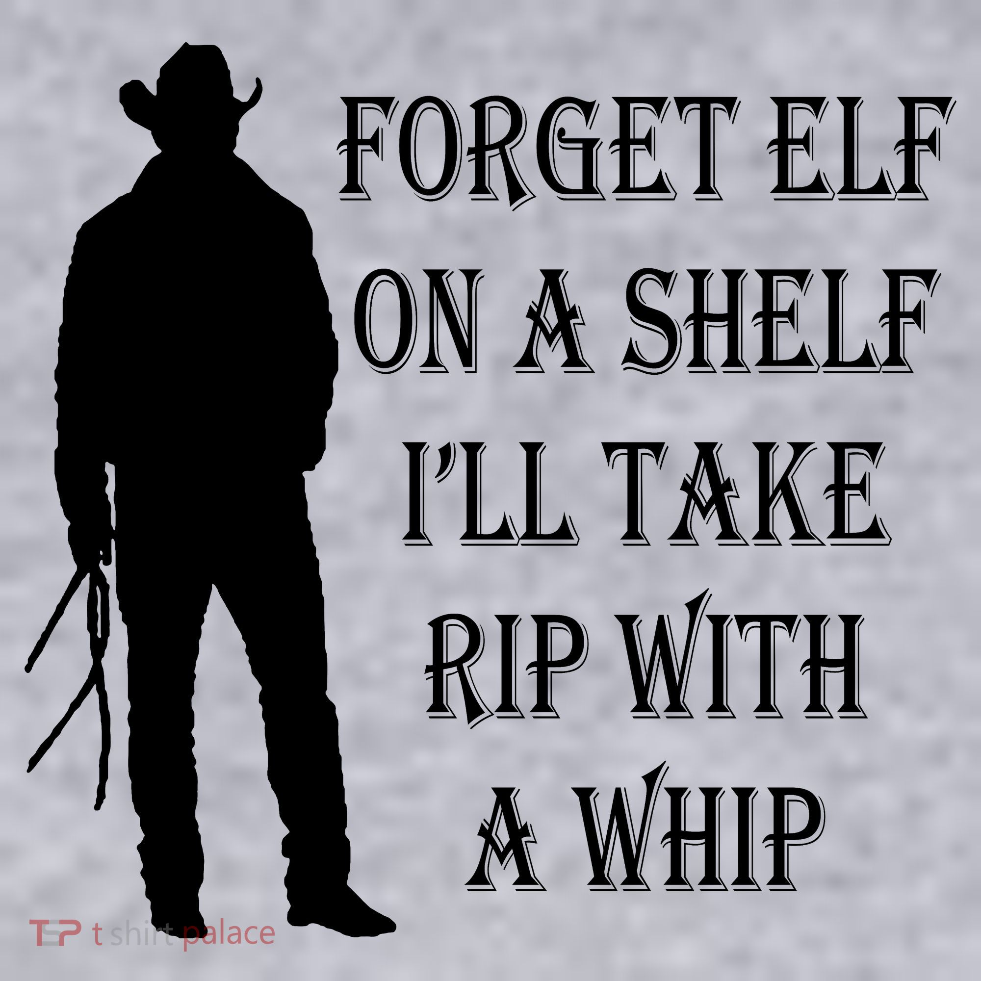 Forget Elf On A Shelf I'll Take Rip With A Whip Women's Racerback Cropped Tank