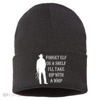 Forget Elf On A Shelf I'll Take Rip With A Whip Sustainable Knit Beanie thumb 0