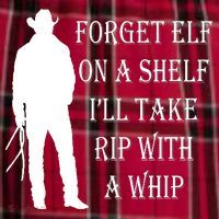 Forget Elf On A Shelf I'll Take Rip With A Whip Women's Flannel Plaid Pajama Pants thumb 2