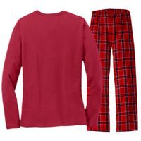 Forget Elf On A Shelf I'll Take Rip With A Whip Women's Long Sleeve Flannel Pajama Set  thumb 1