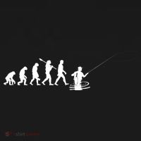 Funny Evolution Of Man Fly Fishing Backpack thumb 2