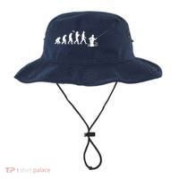Funny Evolution Of Man Fly Fishing Bucket Hat thumb 0