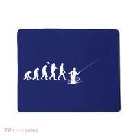 Funny Evolution Of Man Fly Fishing Mousepad thumb 0
