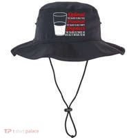 Funny Engineer Optimist Pessimist Glass Engineer Bucket Hat thumb 0