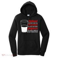 Funny Engineer Optimist Pessimist Glass Engineer Women's Hoodie thumb 0