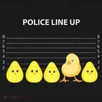 Funny Easter Police Line Up Chicks S Toddler Hoodie thumb 2