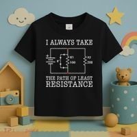 Funny Engineer Path Of Least Resistance Toddler T-Shirt thumb 3