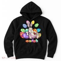 Funny Easter rabbit Easter Bunny Hoodie thumb 0