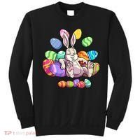 Funny Easter rabbit Easter Bunny Sweatshirt thumb 0
