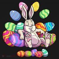 Funny Easter rabbit Easter Bunny Sweatshirt thumb 3