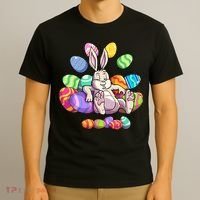 Funny Easter rabbit Easter Bunny T-Shirt thumb 3