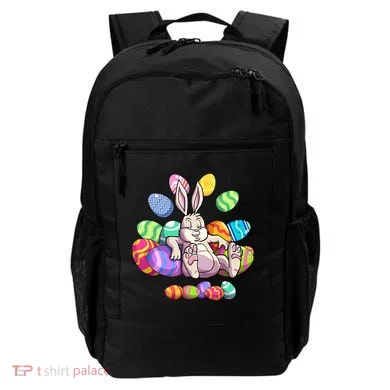Funny Easter rabbit Easter Bunny Backpack